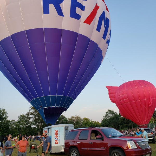 Снимок сделан в Suncook Valley Rotary Hot Air Balloon Rally пользователем J...