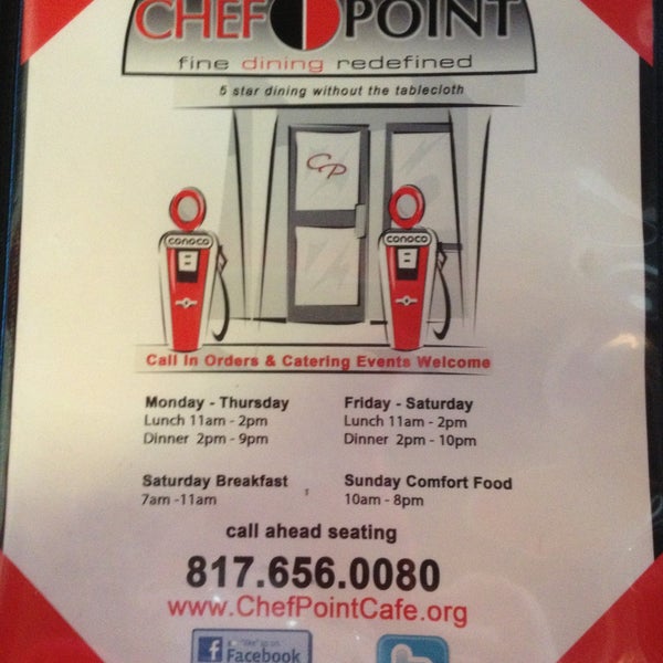5/15/2013에 Regan K.님이 Chef Point Cafe에서 찍은 사진