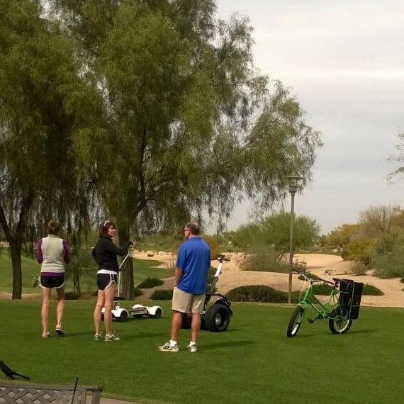 You might never take a golf cart again! At Kierland Golf Club you can take a golf cart, a Segway, The Golf Bike or a GolfBoard. How cool is that? Which mode of transportation will you take next?