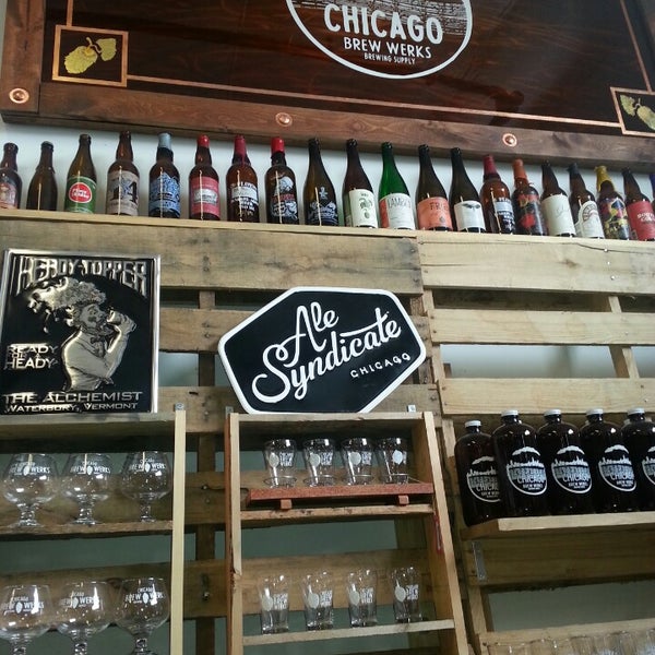 Photo taken at Chicago Brew Werks by Samantha K. on 2/2/2014