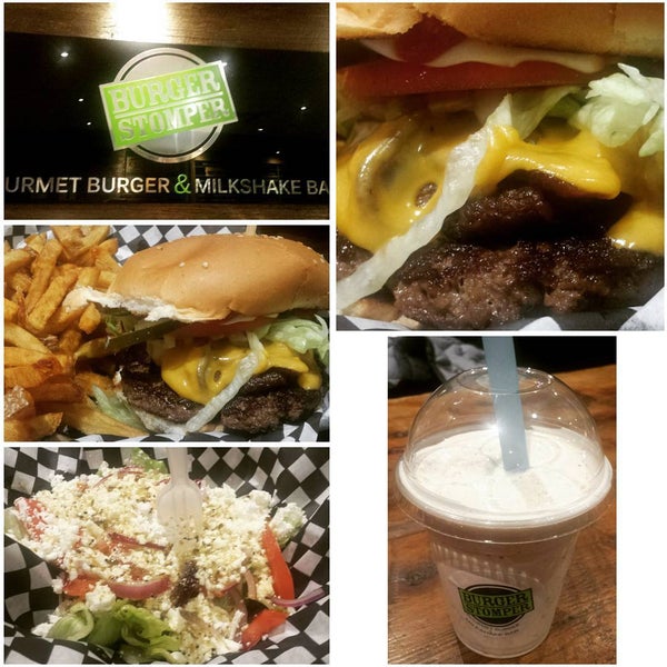 Снимок сделан в Burger Stomper Gourmet Burger &amp; Milkshake Bar пользователем Dayes W. 1/9/2016