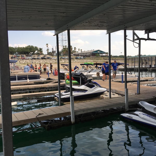 Photo taken at Just For Fun Watercraft Rental by Andrea &. on 6/8/2018