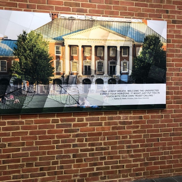 Photo taken at Wake Forest University by Marshall G. on 11/11/2018