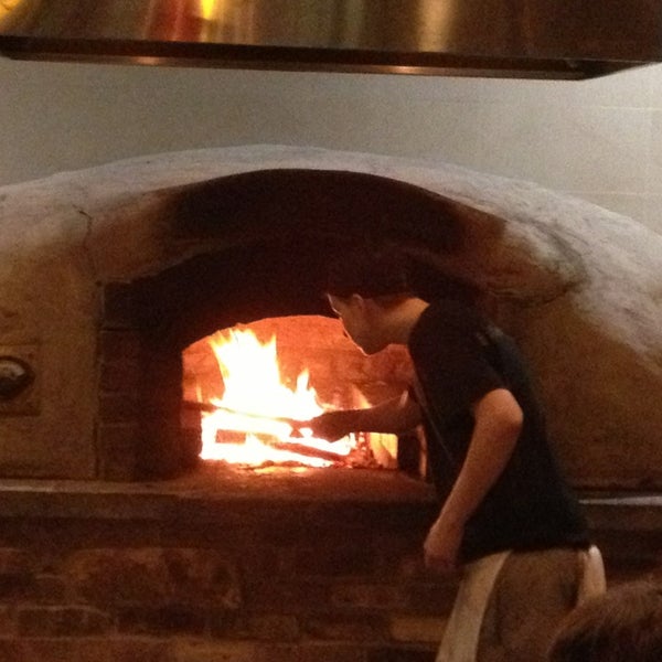 Photo taken at American Flatbread Tribeca Hearth by David G. on 3/3/2013