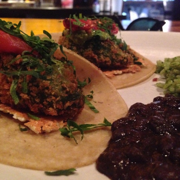 The fried avocado taqueria are fantastic - and fast if you need lunch on the fly!