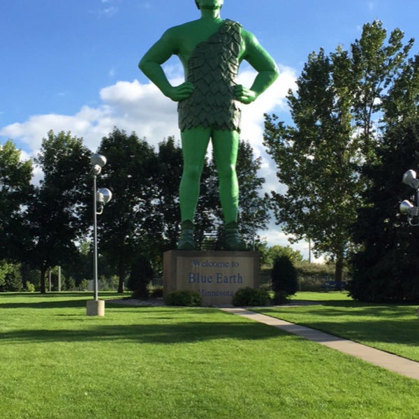 Photo taken at Jolly Green Giant Statue by Margot G. on 8/28/2017