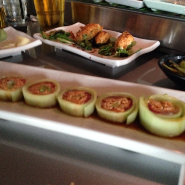Photo taken at Pearl Sushi Lounge &amp; Bomber Bar by Ken C. on 2/24/2014