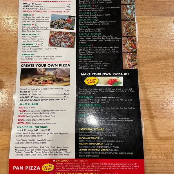 Fratelli Pizza Downtown Flagstaff 119 W Phoenix Ave