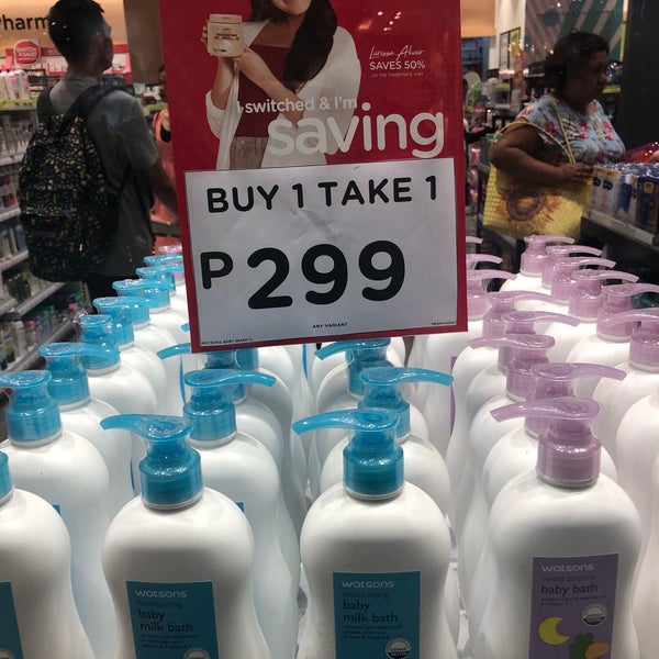 watsons baby milk bath