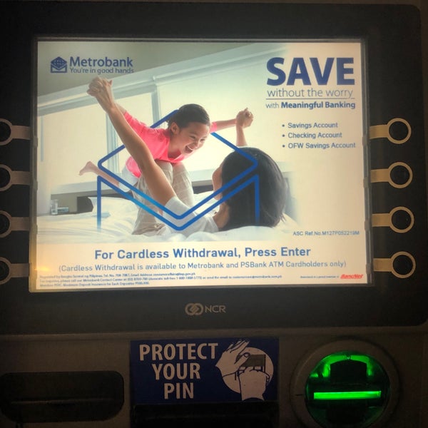 photos at metrobank bank in poblacion