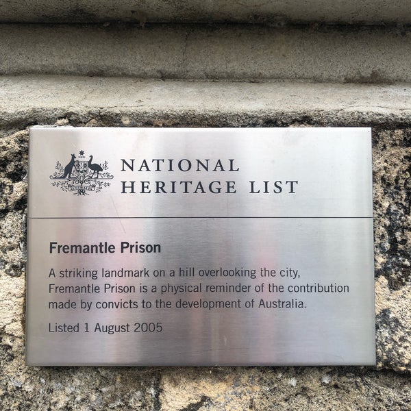2/6/2023 tarihinde Tel A.ziyaretçi tarafından Fremantle Prison'de çekilen fotoğraf