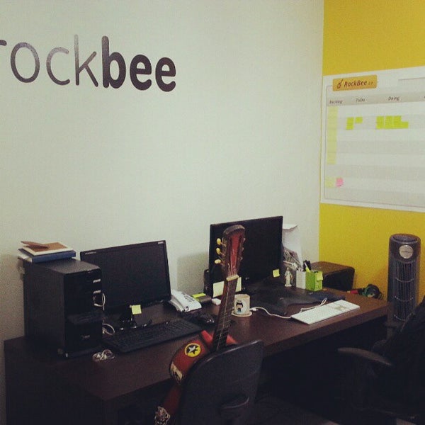 Photo taken at RockBee HQ by Hugo N. on 1/22/2013
