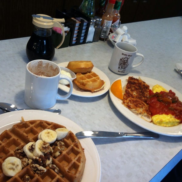 Photo taken at The Waffle Spot by Hendrik G. on 5/19/2015