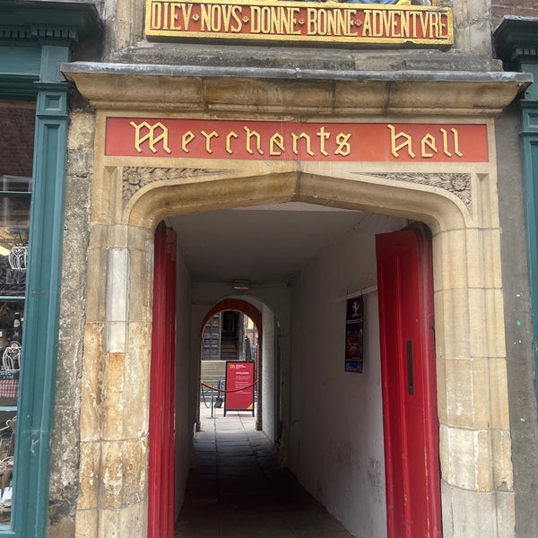 Photo taken at Merchant Adventurers&#39; Hall by Katie t. on 7/1/2023