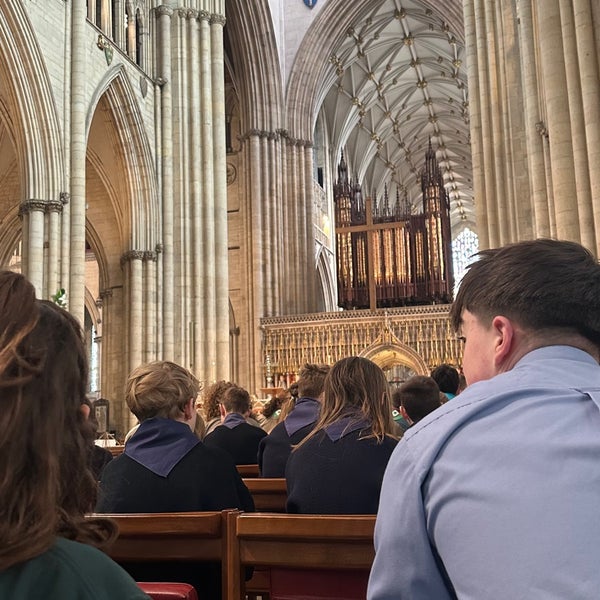 Photo taken at York Minster by Katie t. on 4/21/2024