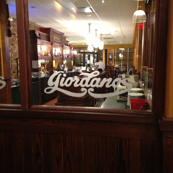 Photo taken at Giordano&#39;s by Chris T. on 1/28/2013