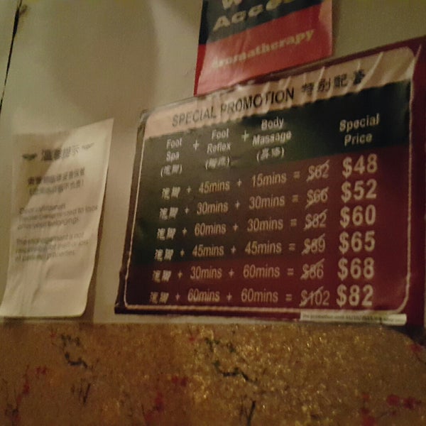 Xi Yuan Foot Spa Central Region 17 Tips