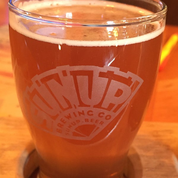 Photo taken at SunUp Brewing Co. by Theresa C. on 2/26/2018