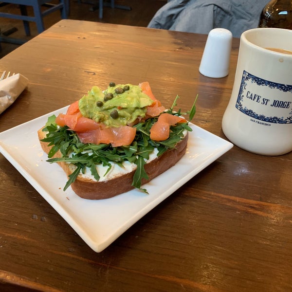 Photo taken at Cafe St. Jorge by Sommer P. on 3/2/2019