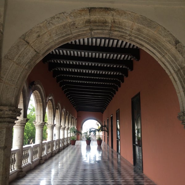 Photo taken at Palacio Municipal de Mérida by Ashley P. on 5/24/2017