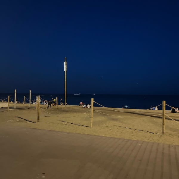 Photo taken at Sant Miquel Beach by Lyzi D. on 6/1/2022