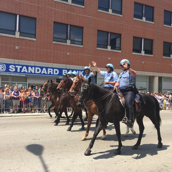 Das Foto wurde bei Chicago Pride Parade von Cass O. am 6/28/2015 aufgenommen