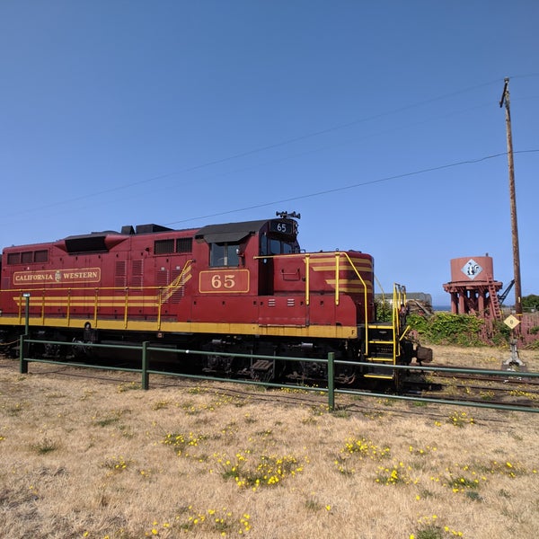 Photo taken at The Skunk Train by Brienne Lee B. on 7/5/2019