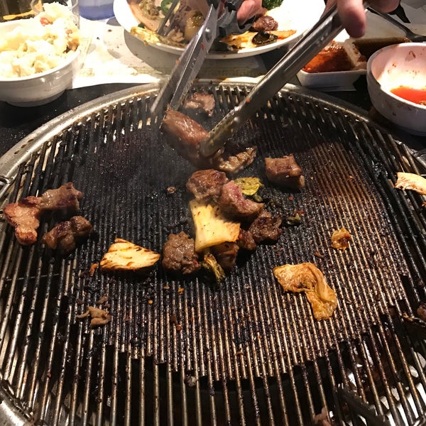 Photo taken at Manna Korean BBQ by Graceface on 1/21/2017