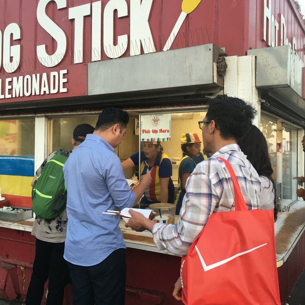 Photo taken at Hot Dog on a Stick by Graceface on 8/12/2016