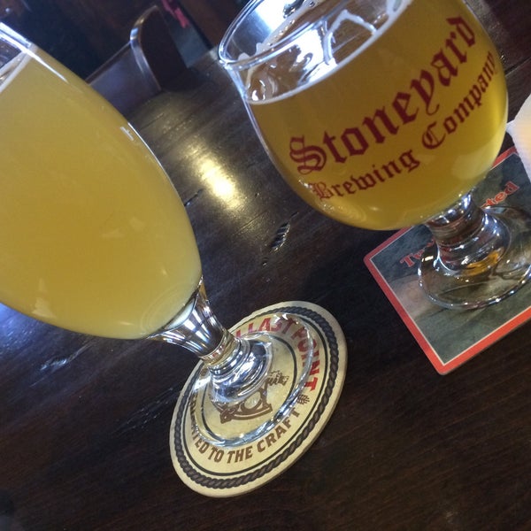 Photo taken at Stoneyard Brewing Company by Steve C. on 12/28/2015