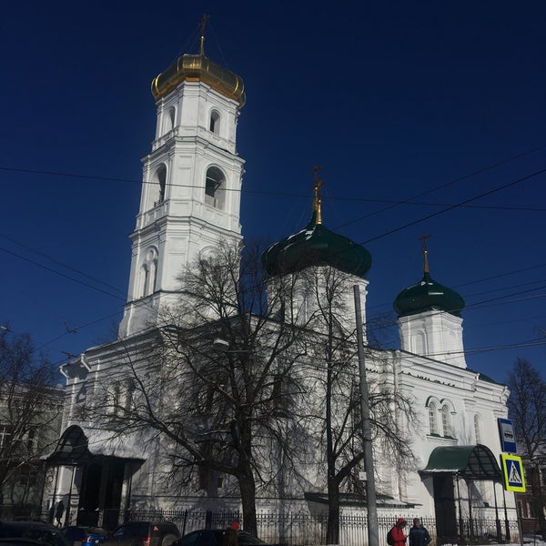 Панорама: Церковь Вознесения Господня, православный храм, Ильинская ул., 54, Ниж