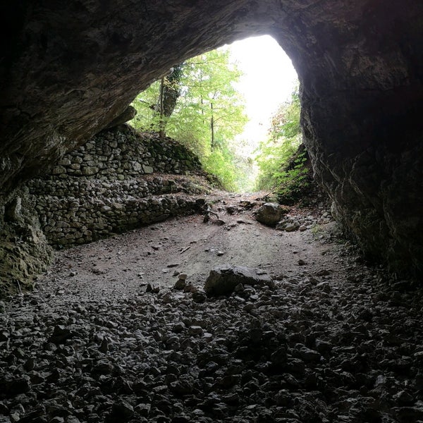 Photo taken at Szeleta Barlang by Zita S. on 9/18/2021