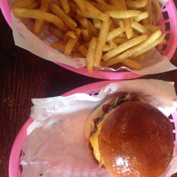 Street food burger on Mondays? Double check when and try it. Best. Burger. Ever. By far!