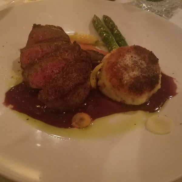 The mushroom risotto and steak were out of this world. Susans Downfall is also a must have. Service was incredible, sit in Tony's section if you can.