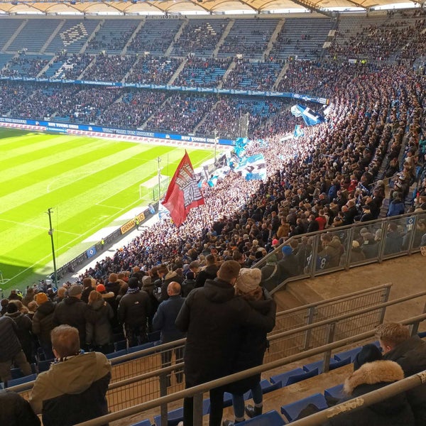 Photo taken at Volksparkstadion by Simon K. on 4/2/2022