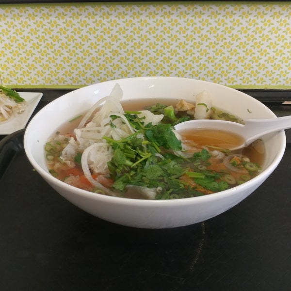 The broth alone on their Vegetarian Pho is glorious. Sweet, savory and a perfect compliment to the vegerables.