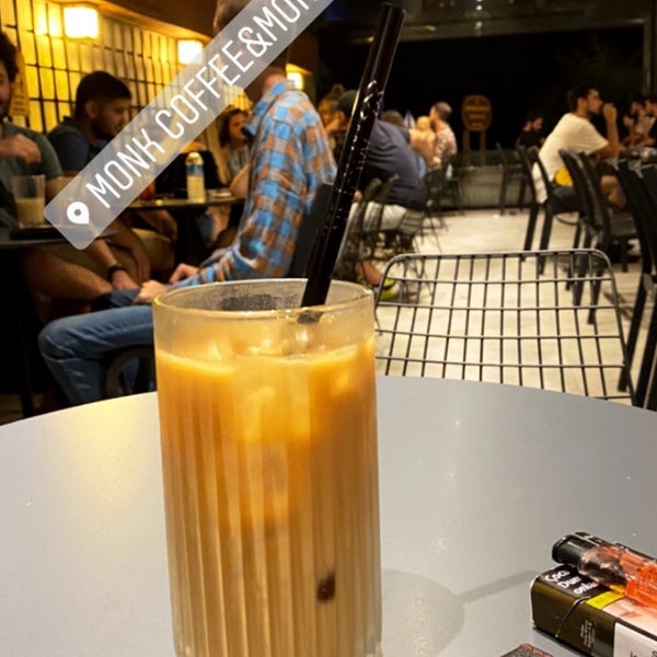 Photo taken at Monk Coffee &amp; More by SERVET on 8/23/2020