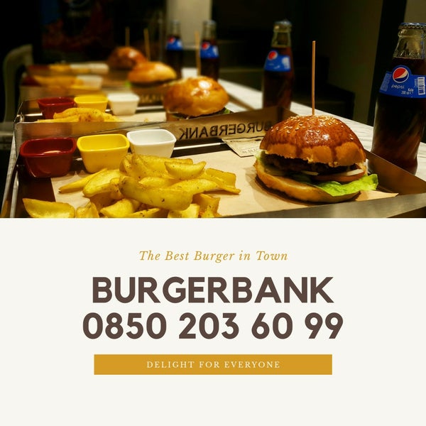 Foto scattata a Burgerbank da Mervan A. il 3/4/2020