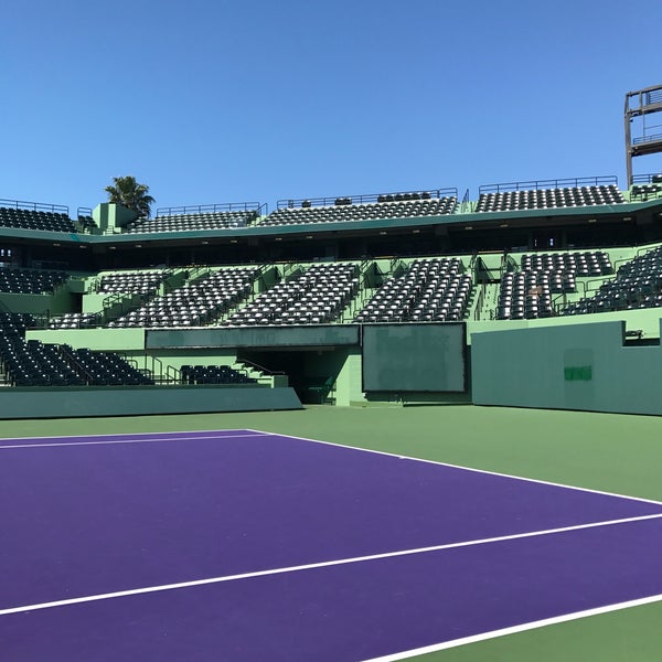2/5/2017 tarihinde Patricio D.ziyaretçi tarafından Crandon Park Tennis Center'de çekilen fotoğraf