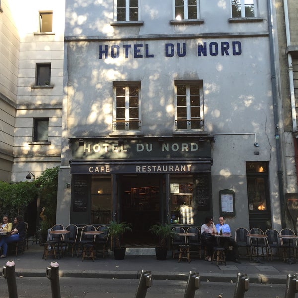 Photo taken at Hôtel du Nord by Ivana M. on 9/9/2015
