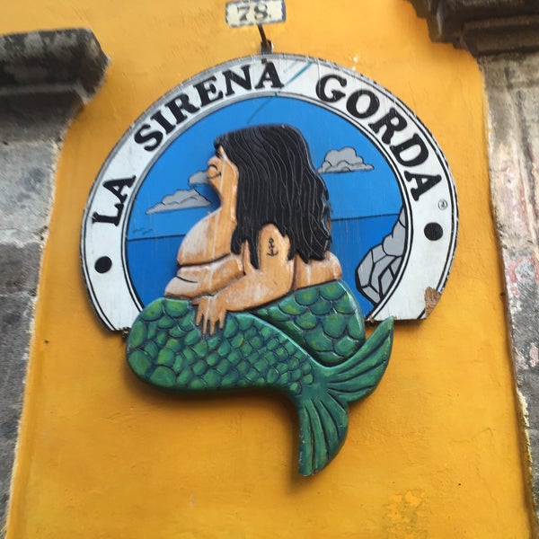 Photo taken at La Sirena Gorda, San Miguel by Fernando A. on 1/18/2015
