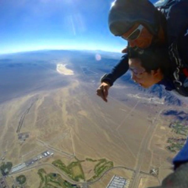 Photo taken at Skydive Las Vegas by miwa s. on 11/5/2014