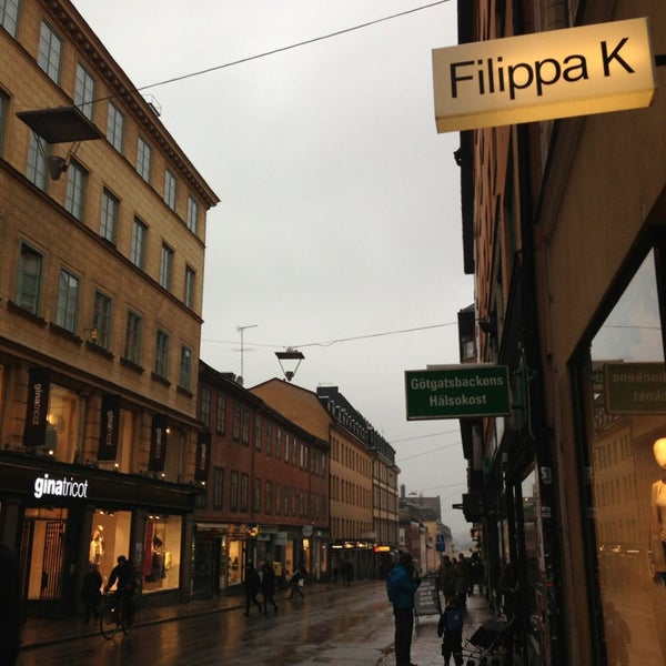 Prisnedsættelse Bygger stor Filippa K - Clothing Store in Östra Katarina