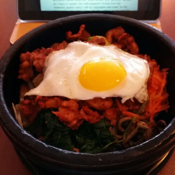 Photo taken at Dolsot House | K-Town BBQ Korean Restaurant by Craig V. on 5/8/2014