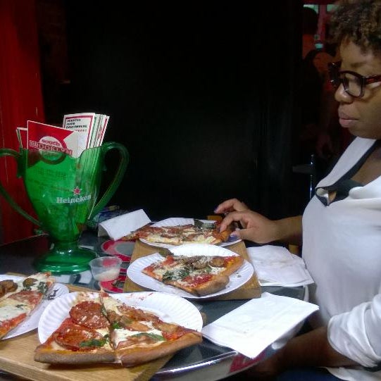Photo taken at South Brooklyn Pizza by Ryan T. on 7/16/2014