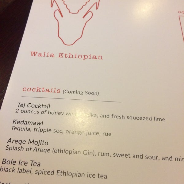 Photo taken at Walia Ethiopian Cuisine by liza s. on 6/30/2018