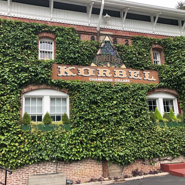Photo taken at Korbel Winery by liza s. on 8/26/2018