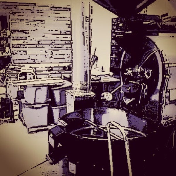 2/12/2013にBlanchard&#39;s C.がBlanchard&#39;s Coffee Co. Roast Labで撮った写真
