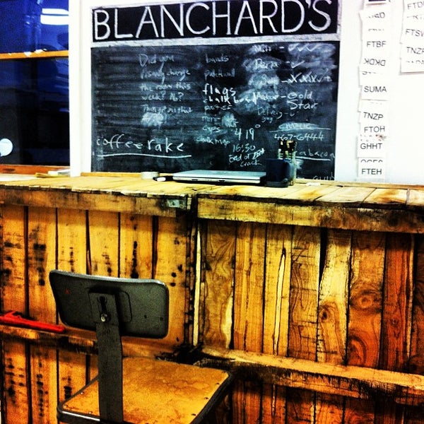 1/23/2013にBlanchard&#39;s C.がBlanchard&#39;s Coffee Co. Roast Labで撮った写真