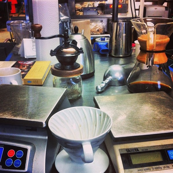 Photo taken at Blanchard&#39;s Coffee Co. Roast Lab by Blanchard&#39;s C. on 3/19/2013